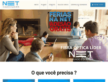 Tablet Screenshot of netcatanduva.tv.br